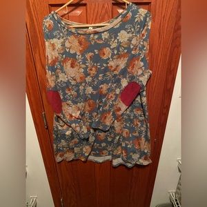 Emerald brand tunic gently used size 1x